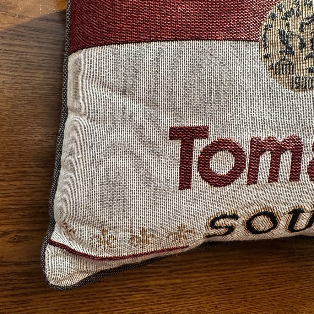 campbells soup pillow/cushion - 12"x12" - Picture 4 of 7
